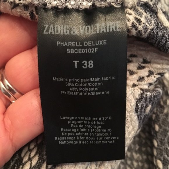 Zadig & Voltaire - Pharell Python Print Leggings - Picture 6 of 6